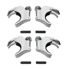 Chrome 39MM 41MM 49MM Quick Release Windshield Clamps For Harley Dyna Sportster New. Price: $55.50.