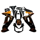 Black Gold Injection Fairing Kit For Kawasaki Ninja 650 ER-6F 2006-2008 Bodywork New. Price: $429.95.