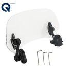 Universal Motorcycle Windshield Extension Adjustable Clip-on Windscreen Extender New. Price: $20.34.