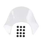 Clear Windscreen For Harley Dyna Softail Sportster XL883 1200 Windshield New. Price: $35.95.
