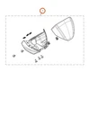 Triumph A9700640-NW Genuine Oem Flyscreen Kit, Crystal White New. Price: $200.00.