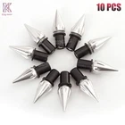 10X Cnc Spike Bolts Windscreen Windshield Fairings License M5 Screws Nuts Silver New. Price: $14.99.