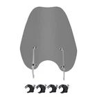 Windshield Windscreen & 41MM Quick Release Clamps Fit For Harley Dyna Softail Us New. Price: $104.50.