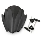 Universal Motorcycle Windshield 7/8" & 1" Handlebar Mount Fit For Harley Black New. Price: $81.85.