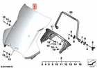 Genuine Bmw Windscreen R1200GS Adventure (2005-2013) 46637703196 New. Price: $319.44.