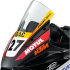 Ktm Powerparts Racing Bubble Windscreen - Clear, Without Headlight Cutout New. Price: $89.16.